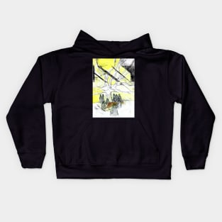 Feather Eye - Number 02 Kids Hoodie